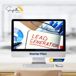 Image showing Basic Lead Generation service by Storyteller Marketer – Start building your customer base with targeted leads.