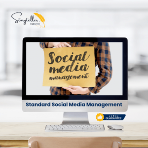 Image representing Standard Social Media Management service by Storyteller Marketer – A comprehensive solution for effective social media management.